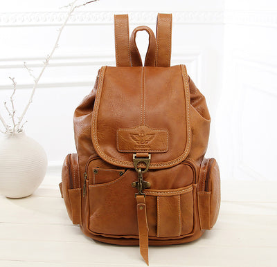 Leather Shoulder Festival Bag