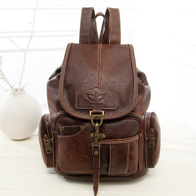 Leather Shoulder Festival Bag