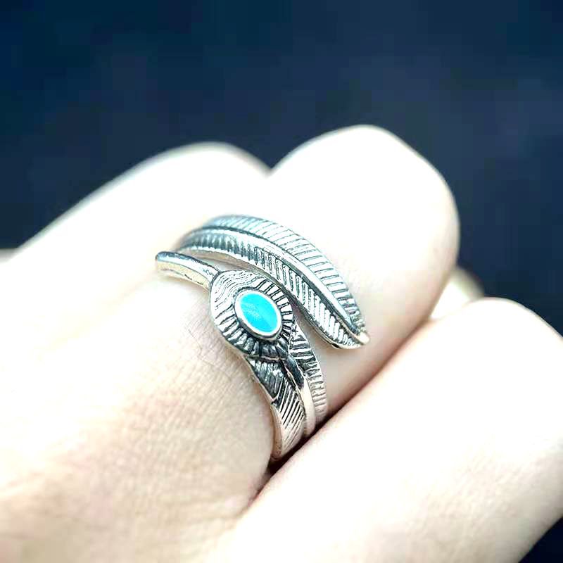 Unisex Leaf Ring