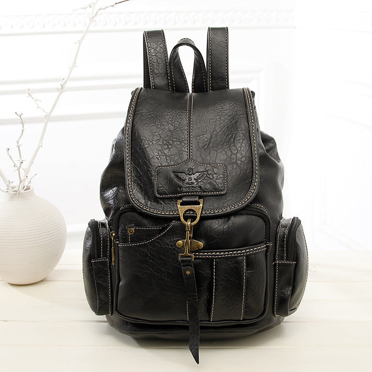 Leather Shoulder Festival Bag