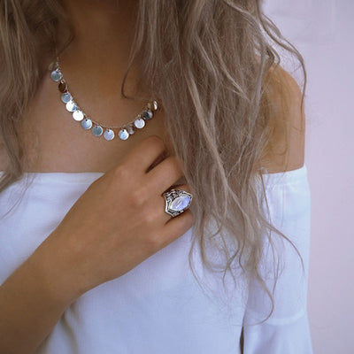 Vintage Moonstone Ring