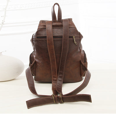 Leather Shoulder Festival Bag