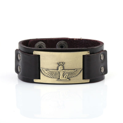 Tarot Queen Leather Bracelet Family Gift