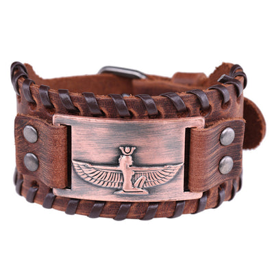 Tarot Queen Leather Bracelet Family Gift